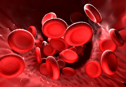 Image reflecting rectal bleeding